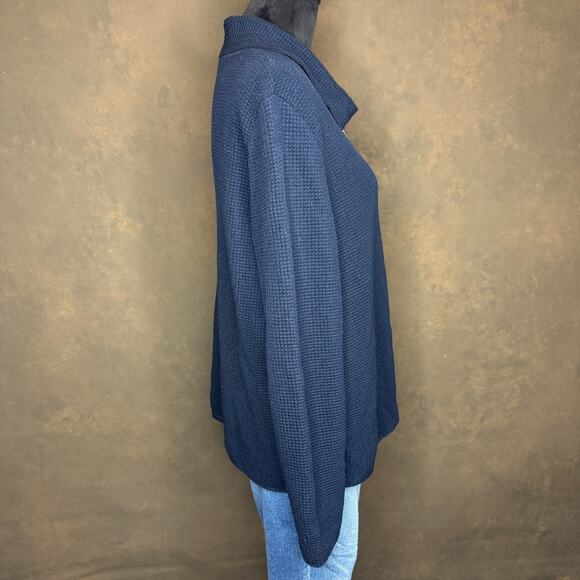 Saint James Paris Navy Wool Toggle Jacket Size 14 Made in France - Picture 3 of 13